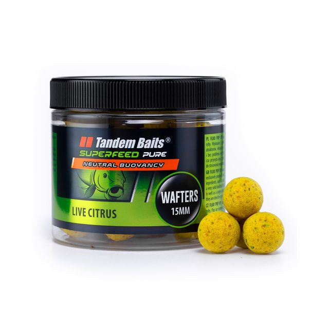 SuperFeed Pure Wafters 15 mm/70g Live Citrus