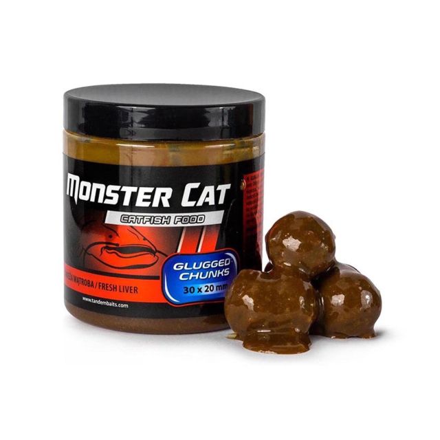 Monster Cat Glugged Chunks 30 x 20 mm / 250 ml